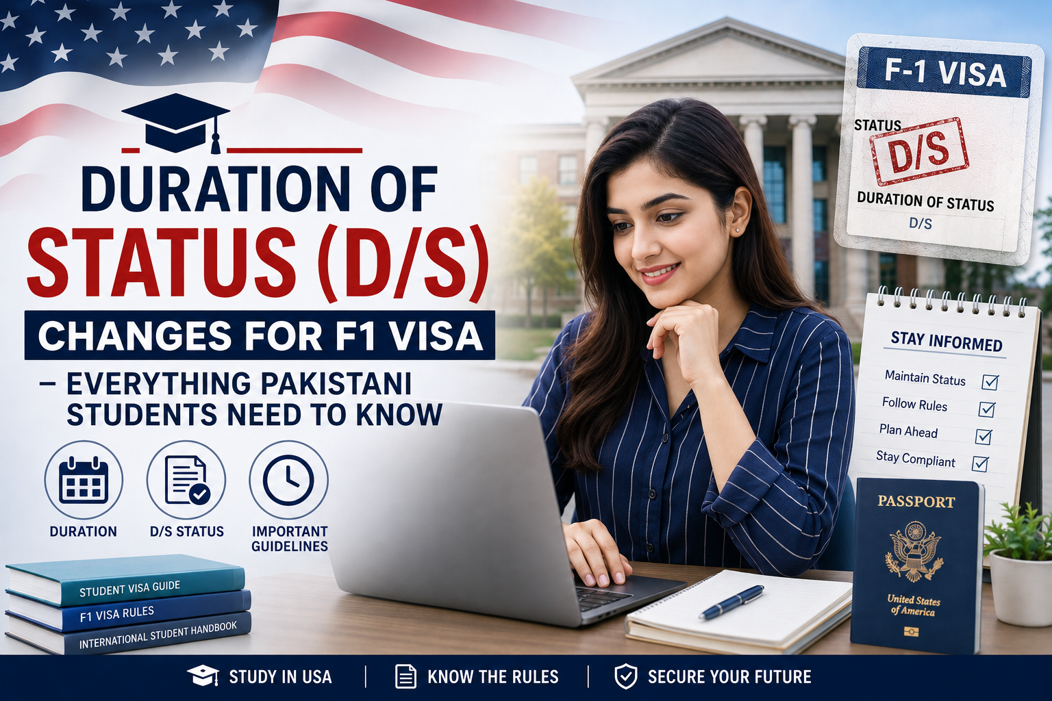 Duration of Status (D/S) Changes for F1 Visa: Everything Pakistani Students Need to Know - Pak to USA